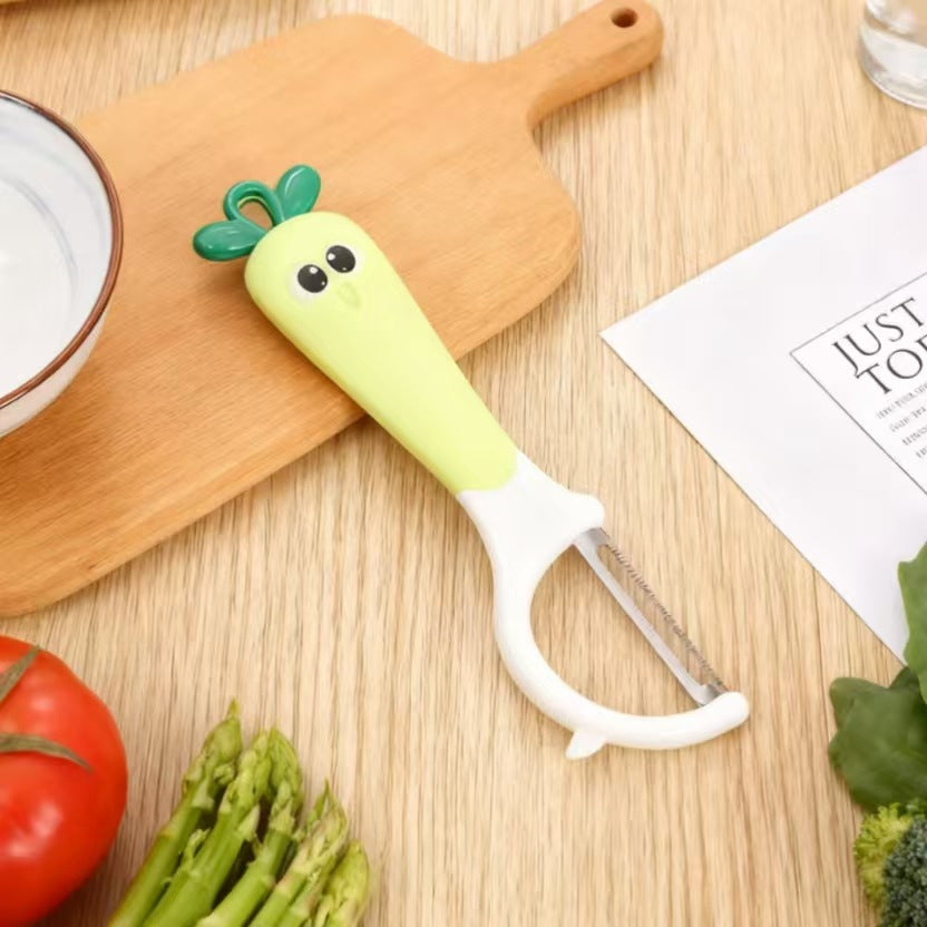 Peeler household multifunctional peeler fruit and vegetable peeler potato peeler cartoon grater portable