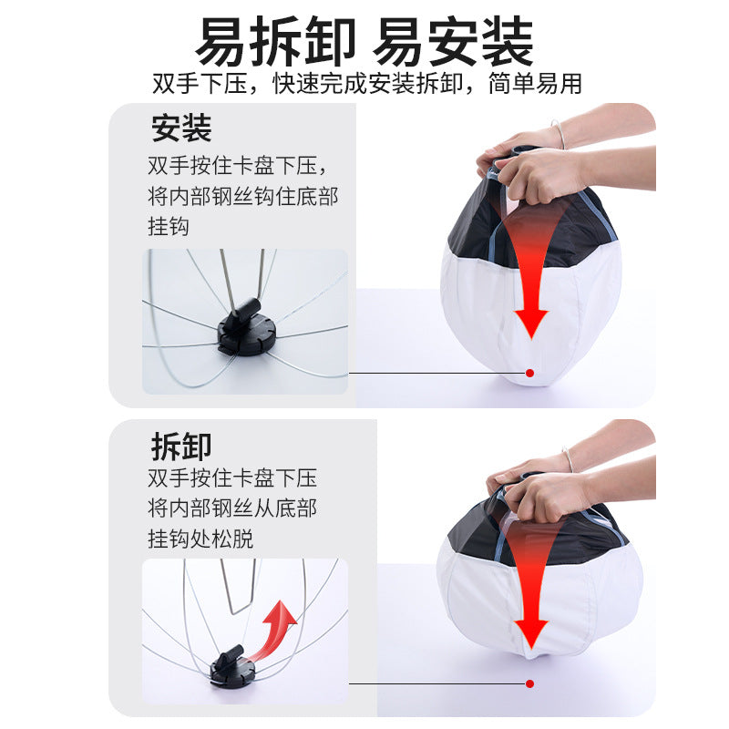 Customized 30cm soft light ball Zhiyun same bayonet outer racket light accessories beauty soft light box portable ball soft light cover