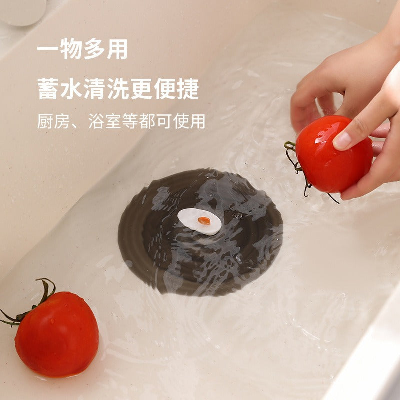 Boat floor drain deodorant silicone pad sewer seal plug anti-return odor cover bathroom bathroom anti-odor universal