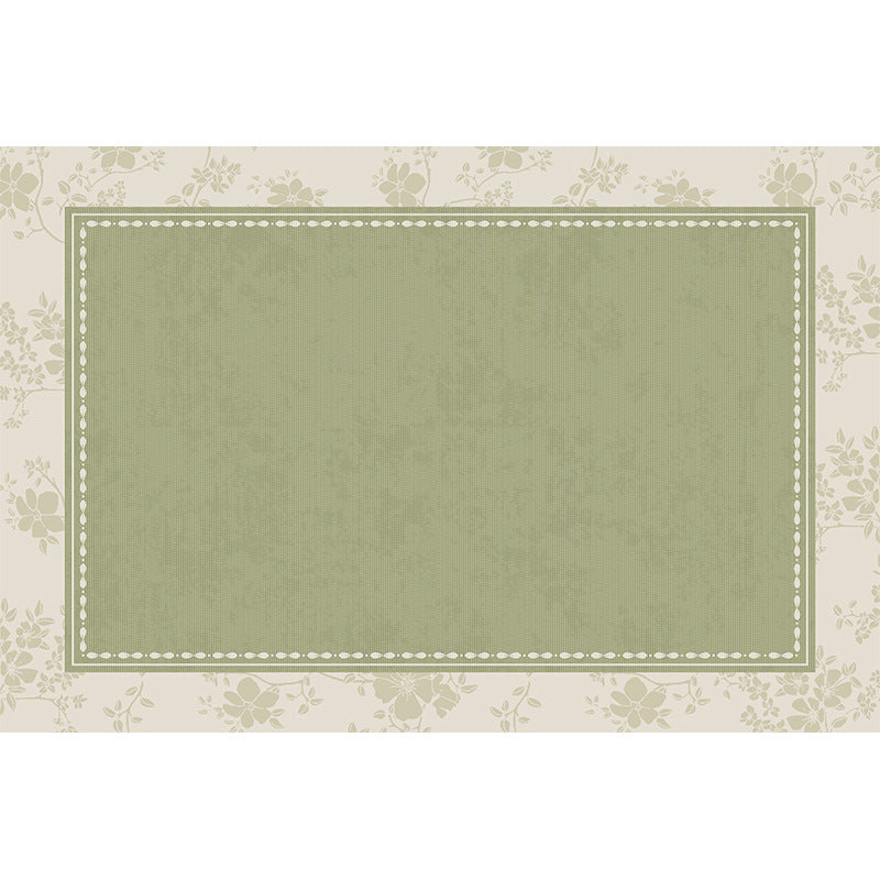 Carpet living room no-wash and wipeable medieval cream style soundproof bedside bedroom non-slip sofa floor mat full coverage large area