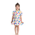 Korean style floral short-sleeve shirt set for kids - cotton casual outfit for boys and girls, matching family sets for siblings