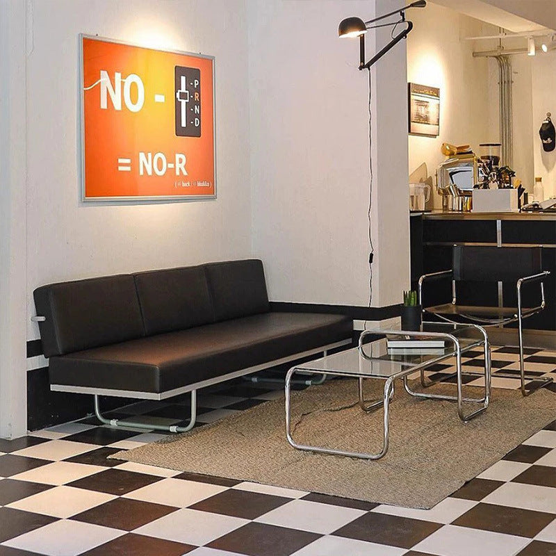 Le corbusier genuine leather sofa business hotel medieval style reception sofa genuine leather sofa italian straight row sofa