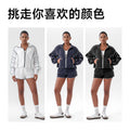 New women's loose-fit training & fitness set: quick-dry tennis top, long-sleeve running & yoga jacket