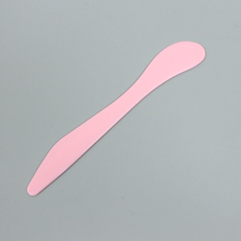 Medium-sized facial mask spatula, plastic mixing stick, applicator, mask spreader, beauty diy mask tool, 16cm total length