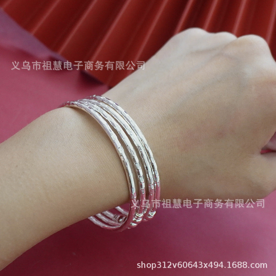 hot-selling silver-plated bracelet, middle eastern ethiopian luxury gold-plated jewelry, exquisite jewelry gift
