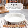 Wholesale gold-rimmed large soup bowl for home extra large pickled fish large basin bowl ceramic boiled fish bowl soup basin 2024 new arrival