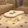 Scandinavianpopular cloud coffee table for home living room casual modern small apartment shaped table cream wabi-sabi style coffee table