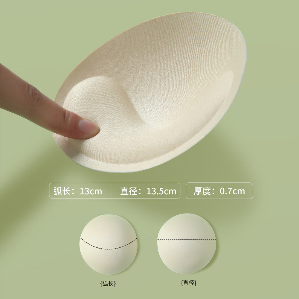 Sports vest yoga clothes round thickened sponge breast pad fashion tape upper thin lower thick intimates sponge pad pj-003
