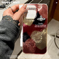 New creative cat glitter diamond phone case for apple 16 pro max, swirl design iphone 15 niche protective cover
