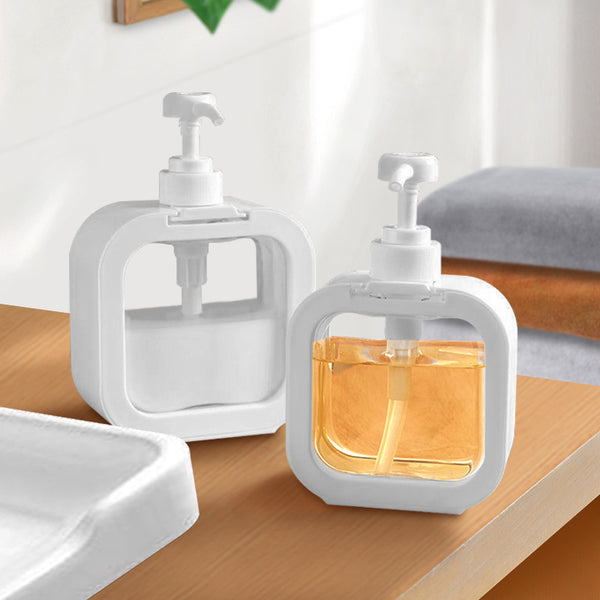 Body wash, laundry detergent, separate bottles, detergent, press bottle, shampoo foam, foaming bottle, hand sanitizer bottle, empty bottle.