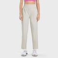 New outdoor skin-friendly ice silk thin moisture-wicking yoga fitness straight-leg pants slim fit running sports trousers women's dss073