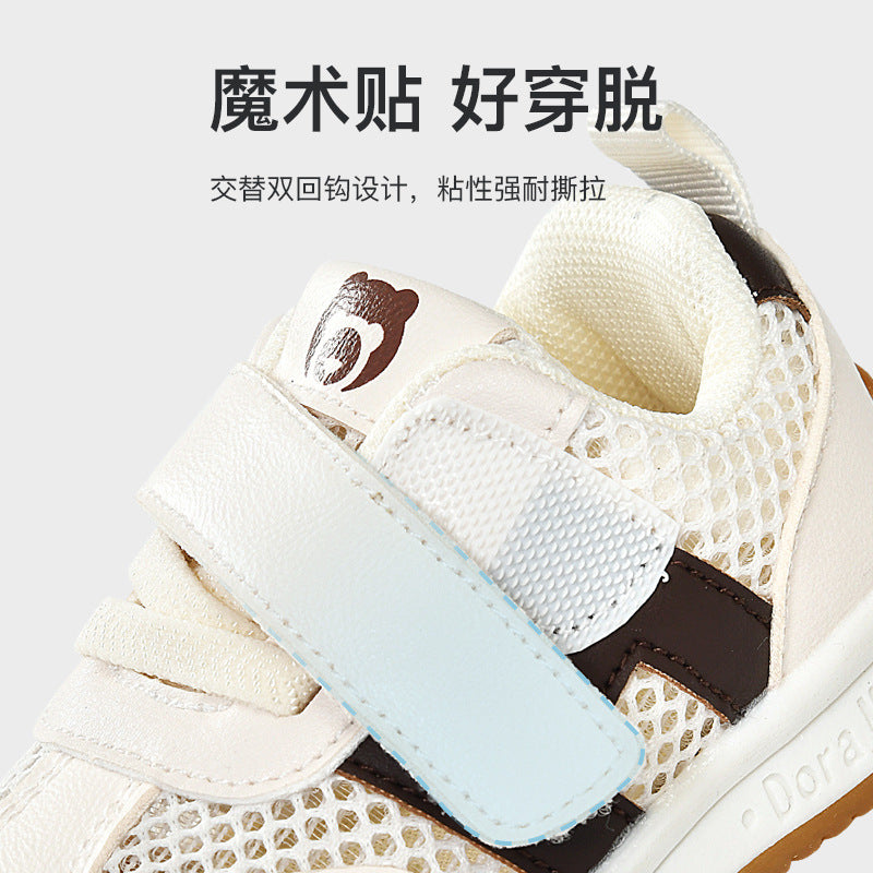 Baby sandals boys summer toddler shoes 0-1-2 years old infant anti-slip soft sole mesh shoes functional shoes for girls