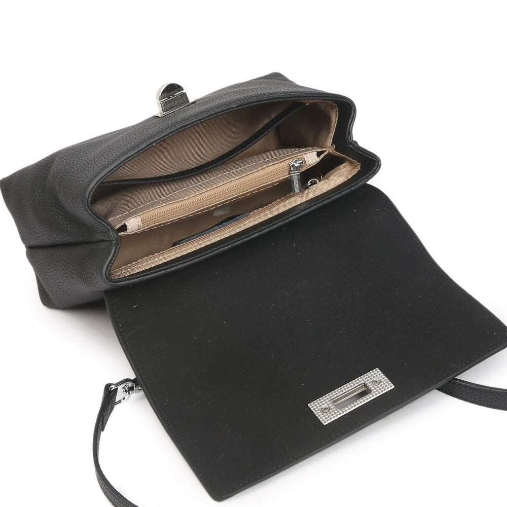 Genuine leather women's bag - new spring 2025 fashion: stylish crossbody, minimalist commuter bag, trendy korean style, real leather shoulder bag