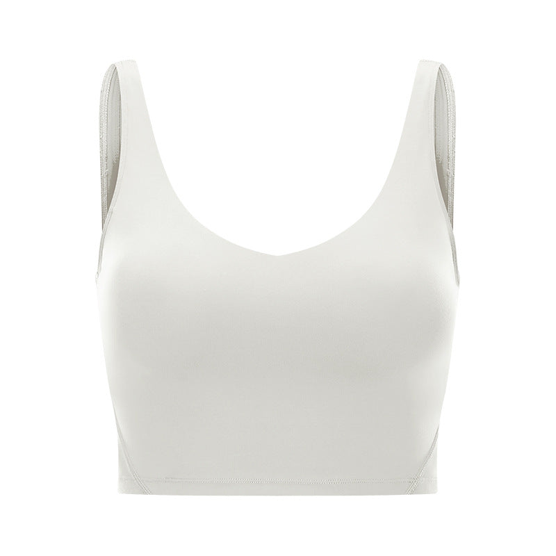 new arrival beautiful back push-up sports intimates women's running high-intensity yoga bra sports vest s2054