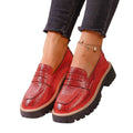 autumn new arrival: plus-size chunky sole loafers for women - wholesale available, dropshipping to  & , sizes 36-43