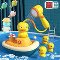 Large boat set + 1 water-spraying turtle + 1 swimming frog [battery operated]