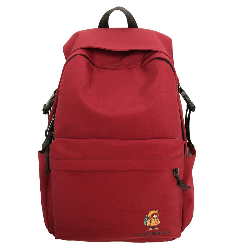 New casual backpack couple simple backpack large capacity outdoor travel backpack lightweight college bag