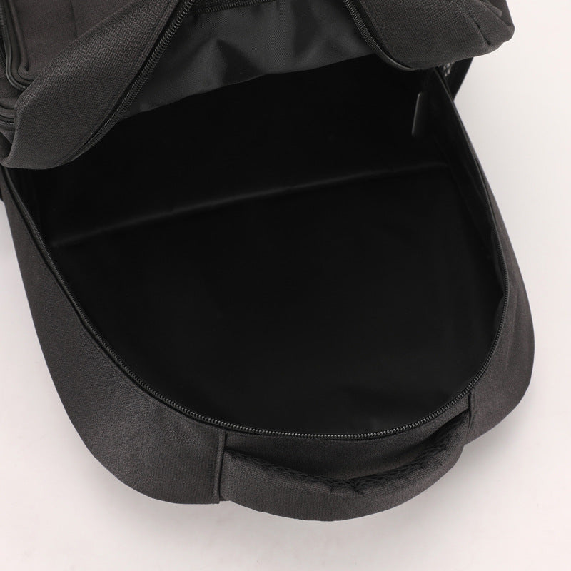 Cross-border new travel backpack large capacity simple student schoolbag versatile fashion high sense business backpack