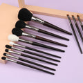 Cangzhou makeup brush complete set of animal hair classy beauty tools wooden handle professional detail brush wool makeup brush suit