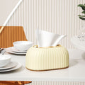 Tissue box desktop automatic adjustable tissue box casual modern tissue box for home living room creative accessible luxury tissue box
