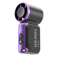 violent high-speed small fan usb rechargeable portable digital display pocket mini handheld ice compress fan jf157