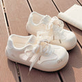 Summer breathable mesh white shoesgirlnew arrival look with skirt girl bread shoes easiest for matchcasual german training shoes