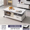 Modern minimalist tv stand for living room, compact home, floor-standing extendable 2025 new style coffee table and tv cabinet combination