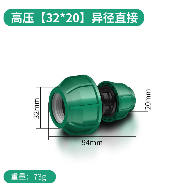 Baolian ppr heat-free quick connector pe pipe accessories water pipe interface elbow direct tee 4/6 branch pipe fittings