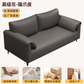 Sofa rental room single double three-seater fabric sofa straight row new arrival living room small apartment popular elephant ears