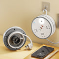 Multifunctional retractable cord plug multi-hole cord board plug strip storage socket for homeusb plug-in board usb wiring board