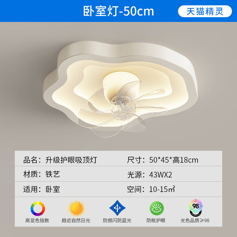 Whole House Lighting Package Nordic Creative Cloud Bedroom Light Modern Simple Light Luxury Moving Head Fan Light Living Room Light