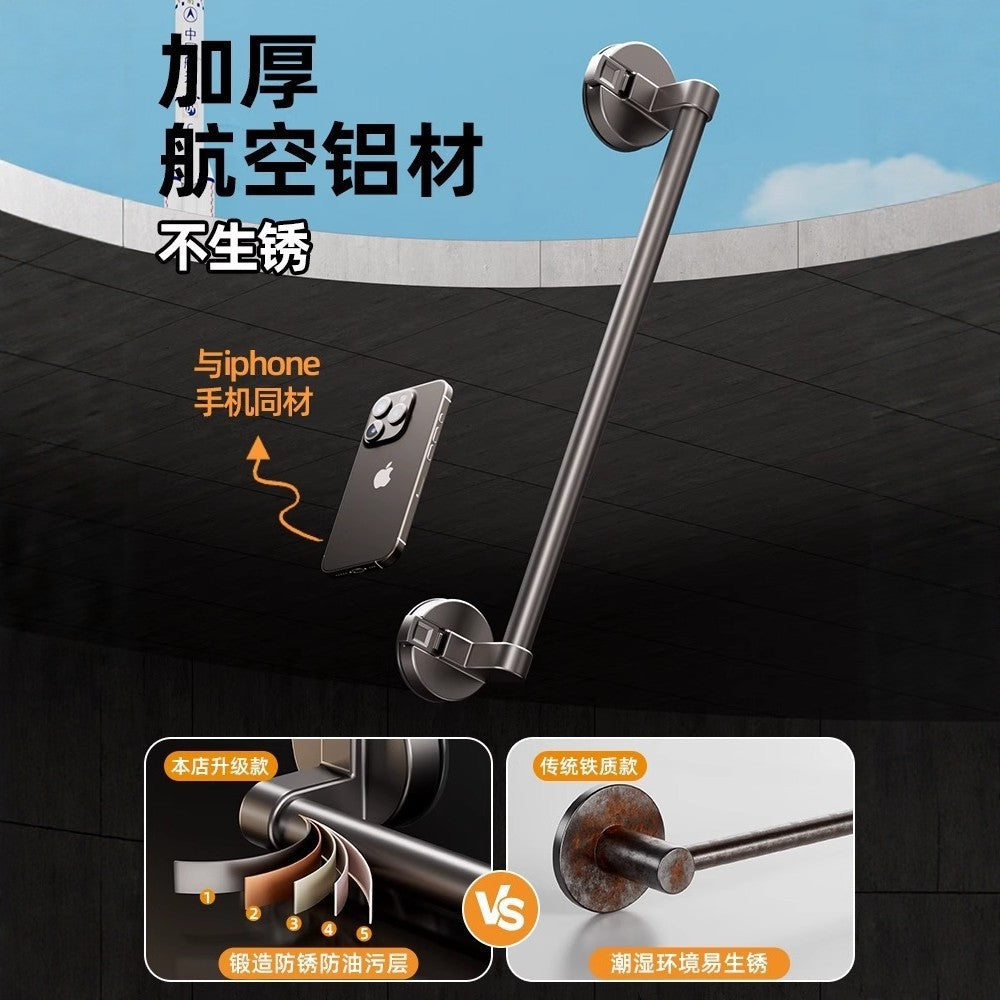 Bathroom slipper rack, bathroom toilet door, no punching, wall-mounted drain rack, shoe storage handy gadget