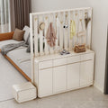 new shoe cabinet & entryway organizer: high-capacity, multi-tier, extra-large storage for entryways, hallways, and wall-mounted installation