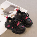 Girls' chunky sneakers - new  spring/autumn collection - kids' shoes - spring black athletic shoes - baby spring/summer casual shoes