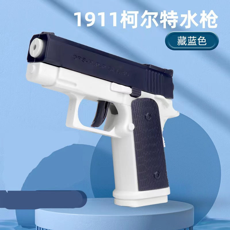 [customized] children's manual glock water gun linked reloading water gun boy water toy street stall wholesale