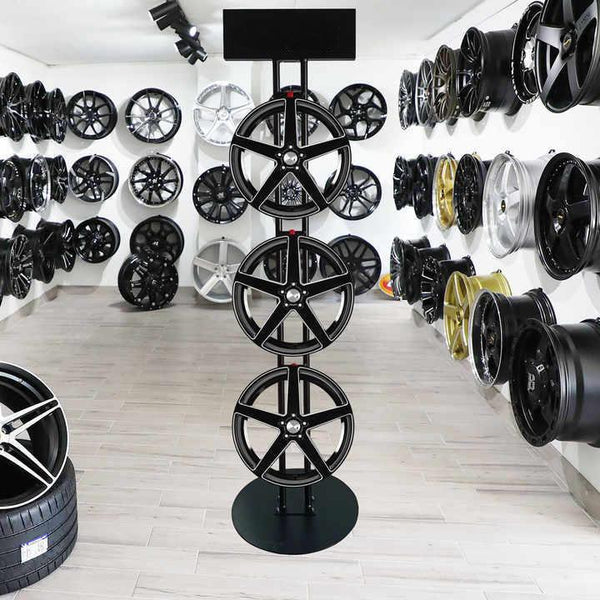 Wheel Display Rack Car Wheel Rack Single and Double Sided Rack