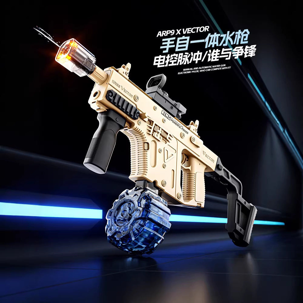 new arrival victor electric burst water gun automatic water absorption manual automatic linkage reloading large capacity water gun