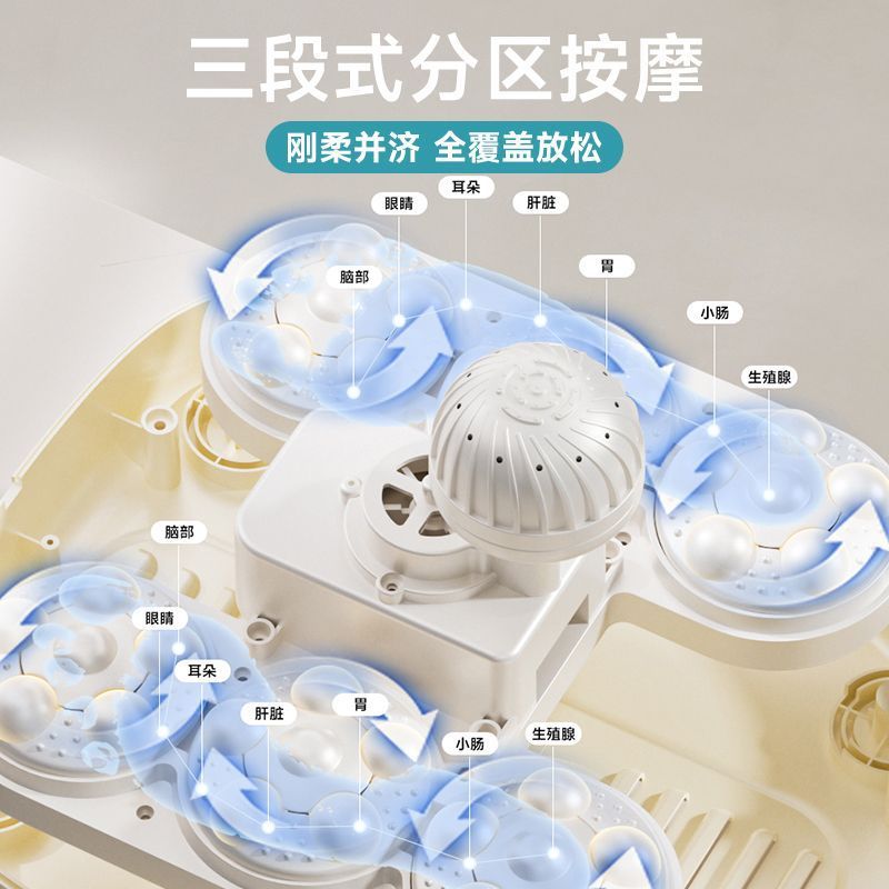 Good fortune foot bath bucket heated constant temperature foot bath electric intelligent foot washing massage for home multifunctional fully automatic