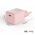 Pd30w gallium nitride fast charging, suitable for apple charger iphone8-17 full power ce certified european plug