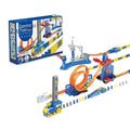 new arrival pull-back sports car puzzle assemble building blocks racing track diy track car kids toys amazon