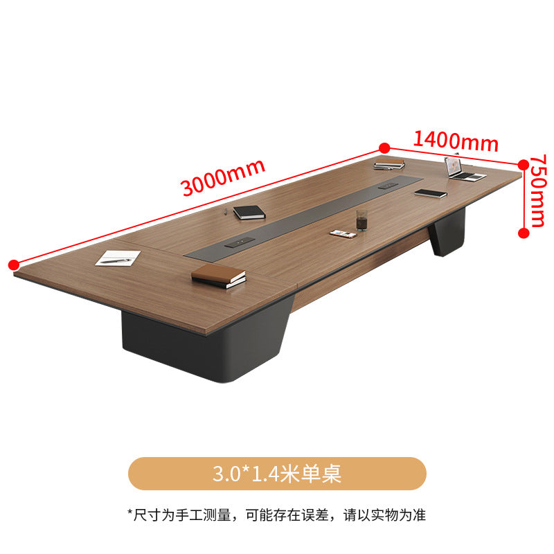 Saint li conference table long table large reception table negotiation training table strip conference room table and chair combination