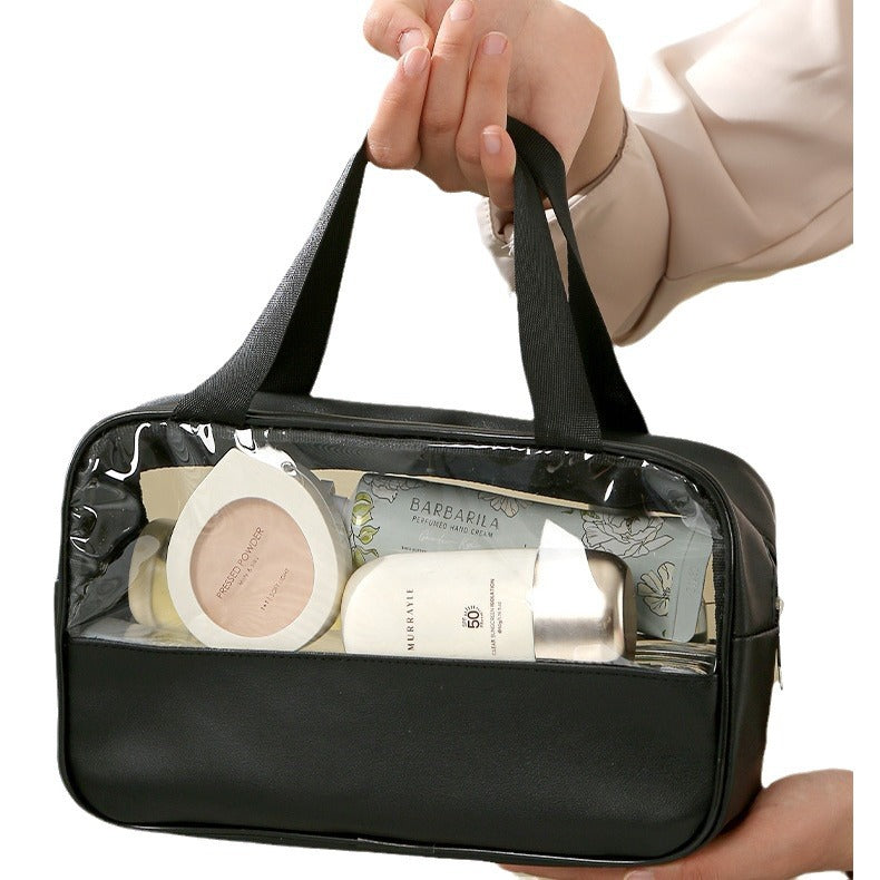 Yulang portable cosmetic bag three-piece set portable large-capacity travel bath storage bag waterproof swimming toilet bag