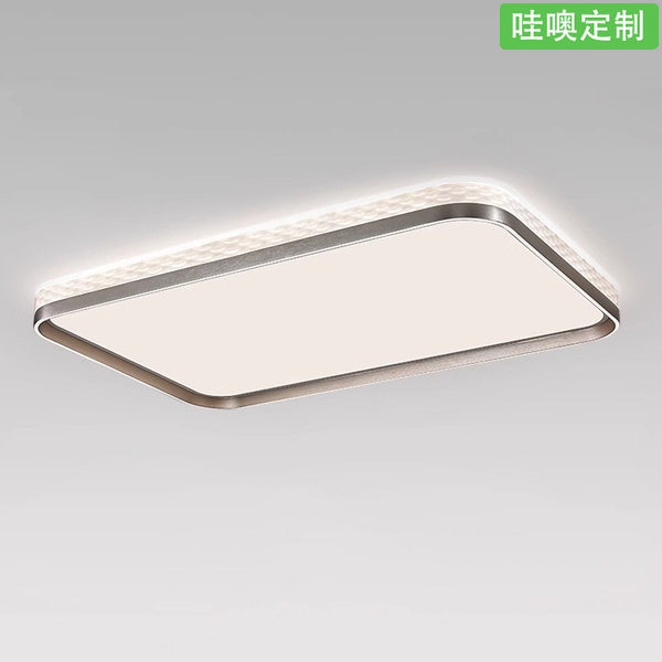 [Wow] Modern minimalist ceiling lamp High-end hall restaurant main lamp Creative simple whole house eye protection lamp