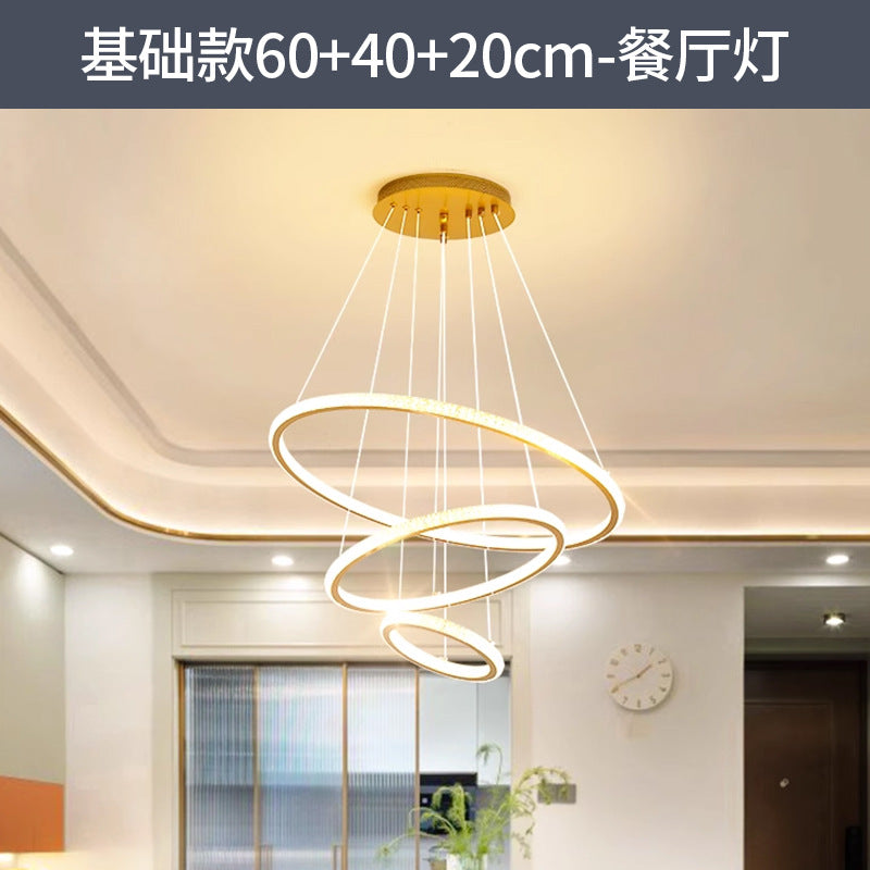 Full spectrum ceiling lamp living room hall main lamp light luxury simple modern crystal bedroom Zhongshan home improvement lighting fixtures