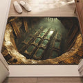hot-selling stereo visual trap floor mat for home entrance door mat bathroom absorbent foot mat