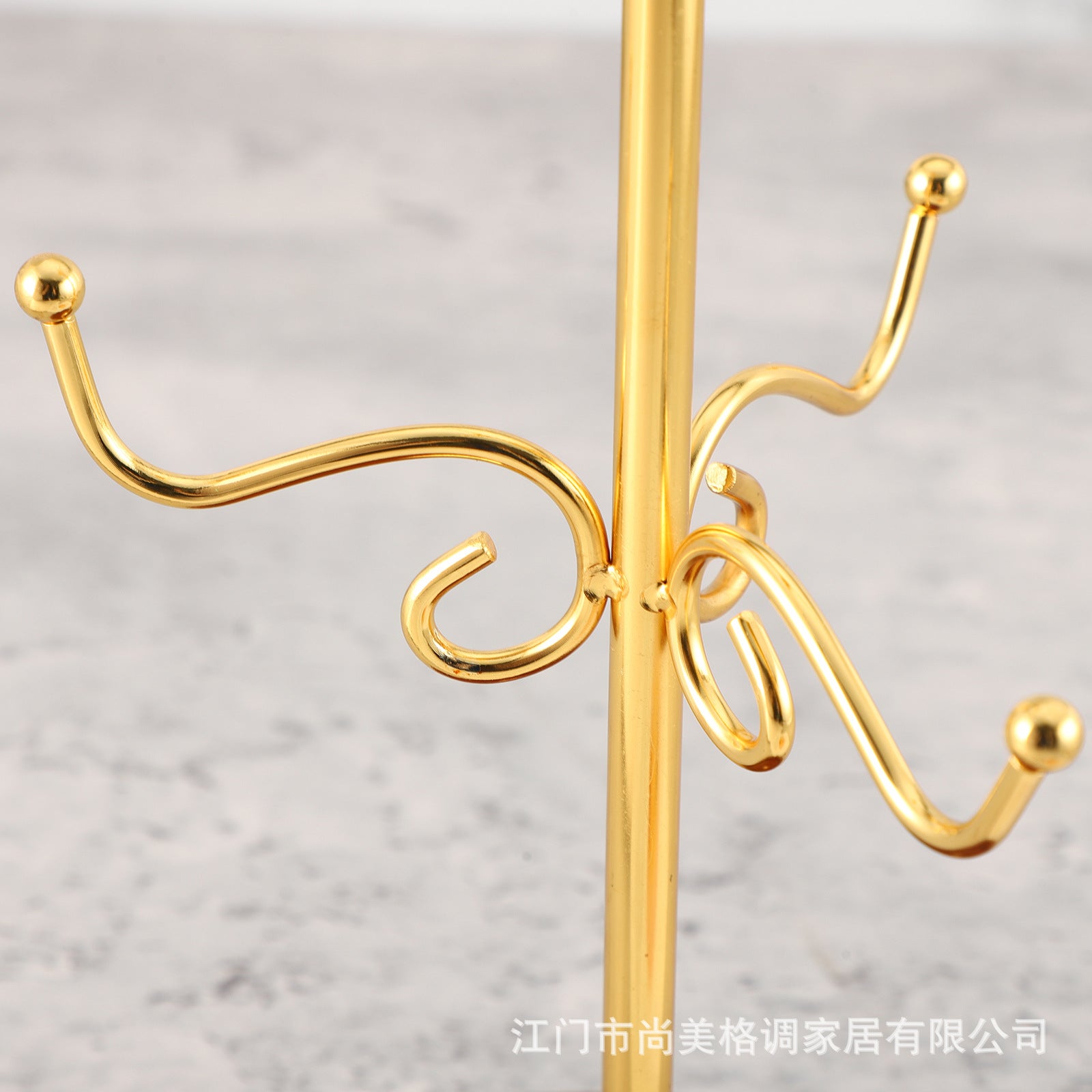 Cross-border creative mug drain rack upside down coffee cup storage rack household wrought iron water cup hanger cup holder