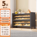 【five-tier】gray, length 120cm, width 32cm, height 80cm - upgraded heavy-duty