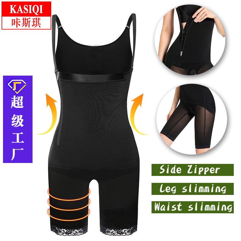 Bodyshaper cross-border one-piece body shaping garment, hip tightening, waist tightening, body shaping, abdominal tightening, hip tightening, waist tightening, suspender corset one-piece