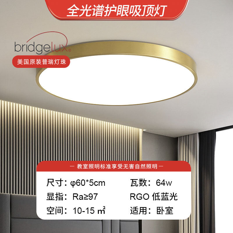 LED simple ceiling light bedroom light 2025 new master bedroom advanced lighting living room light Zhongshan lighting