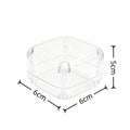 Large inventory of pacifier storage boxes available for wholesale. portable, transparent pacifier cases, sold individually